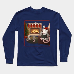 Christmas possums Long Sleeve T-Shirt